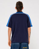 RUSTY Straight Shooter Polo - Navy Blue