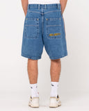 Rusty Flip Daddy 2.0 Baggy Jort - Middy Blue