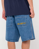 Rusty Flip Daddy 2.0 Baggy Jort - Middy Blue