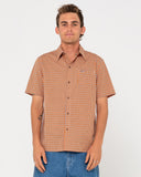 RUSTY Datsun Check S/S Shirt