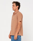 RUSTY Datsun Check S/S Shirt