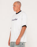 Rusty Dead Ringer Tee - Ecru Marle