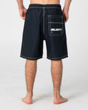RUSTY Flip Daddy 22" Elastic Waist Boardshort - Black 4