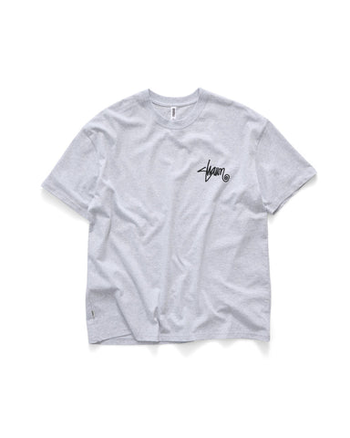 SDOUBLE Shawn Script Tee - Grey Heather