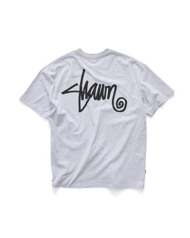 SDOUBLE Shawn Script Tee - Grey Heather