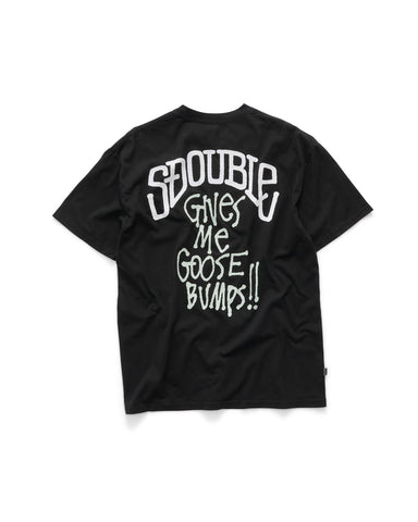SDOUBLE Goosebumps Tee - Washed Black