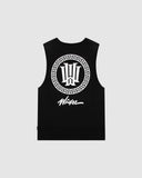 WNDRR APOLLO MUSCLE TOP - BLACK