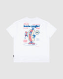 WNDRR Hot Dog Box Fit Tee - White