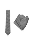 BUCKLE TIE + POCKET SQUARE SET