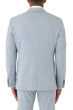 UBERSTONE JAYSON FU530 Plaid Jacket - Sky
