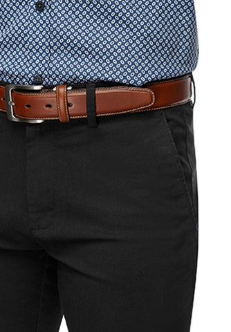 CITY CLUB FLP017 TWILL DRIVE CHINO - Black