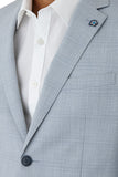 UBERSTONE JAYSON FU530 Plaid Jacket - Sky