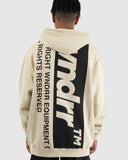 WNDRR OUTLASH HOOD SWEAT - TAN