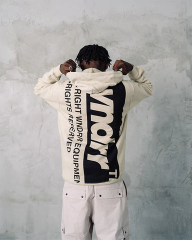 WNDRR OUTLASH HOOD SWEAT - TAN