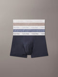 CALVIN KLEIN U2662 3 Pack Trunks - Ink/Ash/Troposhere/White