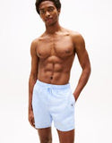 TOMMY HILFIGER UM0UM03258 Original Logo Mid Length Swim Shorts - Sweet Blue