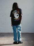 WNDRR RIBBON BOX FIT TEE - BLACK