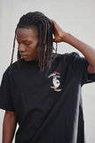 WNDRR RIBBON BOX FIT TEE - BLACK