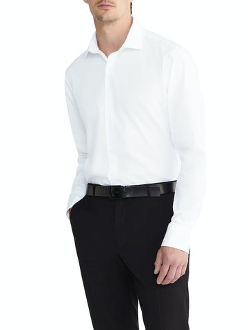 VAN HEUSEN VHWSB615N_B SOLID ESSENTIALS SHIRT - White