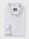 VAN HEUSEN VNS125Q_B Linen Blend Shirt - White