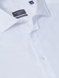 VAN HEUSEN VSS643Q_B Marle Twill Shirt - White