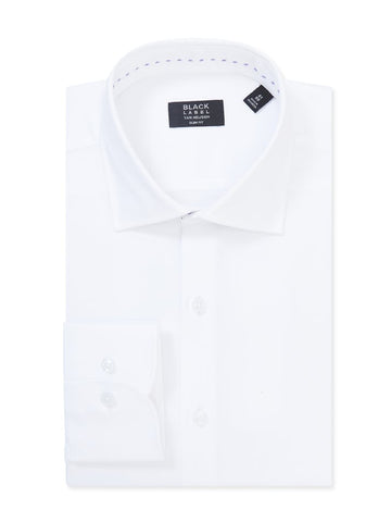 VAN HEUSEN VSSK1420K_R JUMBO TWILL SLIM FIT SHIRT - White