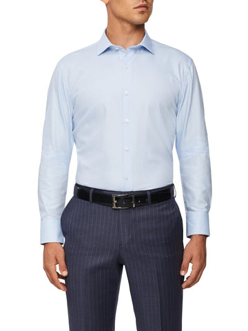 VAN HEUSEN VSSK1427K_R Jumbo Twill Shirt - Blue