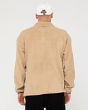 RUSTY Polarized 1/4 Zip Polar Fleece - Light Fennel