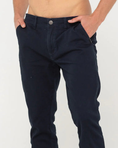 Rusty John The 2nd Chino Pant - Navy Blue