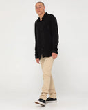 Rusty Razor Long Sleeve Rayon Shirt