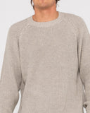 RUSTY Disposal Crew Neck Knit - Ecru