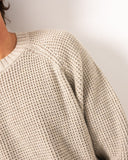 RUSTY Disposal Crew Neck Knit - Ecru