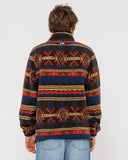 RUSTY Teka 1/4 Zip Polar Fleece - Falcon