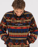 RUSTY Teka 1/4 Zip Polar Fleece - Falcon