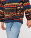 RUSTY Teka 1/4 Zip Polar Fleece - Falcon