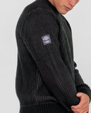 RUSTY Ora Style Crew Knit - Black