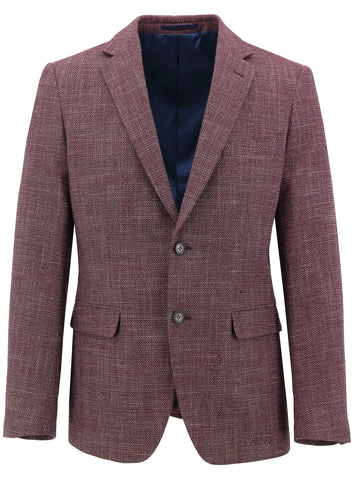 CHRISTIAN BROOKES Jasper W24CB274J Sports Jacket - Burgundy 48