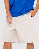RUSTY WEAR EVA ELASTIC SHORTS - Oatmeal