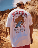 WNDRR BAR and GRILL BOX FIT TEE - White