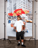 WNDRR Hot Dog Box Fit Tee - White