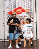 WNDRR Hot Dog Box Fit Tee - White