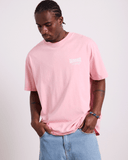WNDRR BLEACH BOX FIT TEE - WASHED PINK