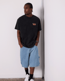 WNDRR Sin City Box Fit Tee - Washed Black