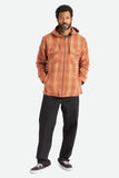 BRIXTON COASTAL HOOD JACKET - Burnt Henna