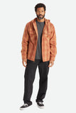 BRIXTON COASTAL HOOD JACKET - Burnt Henna