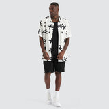 KISS CHACEY Captor Party Shirt White/Black