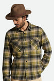 BRIXTON MESSER PACKABLE FEDORA - Dark Earth