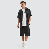 NENA AND PASADENA Criminalisation Relaxed Party Shirt Black Print