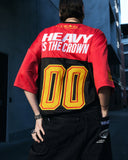 WNDRR Dynasty Quarterback Jersey - Red/Black