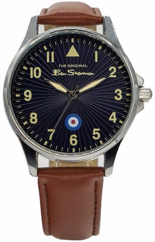 BEN SHERMAN Analogue Leather Watch